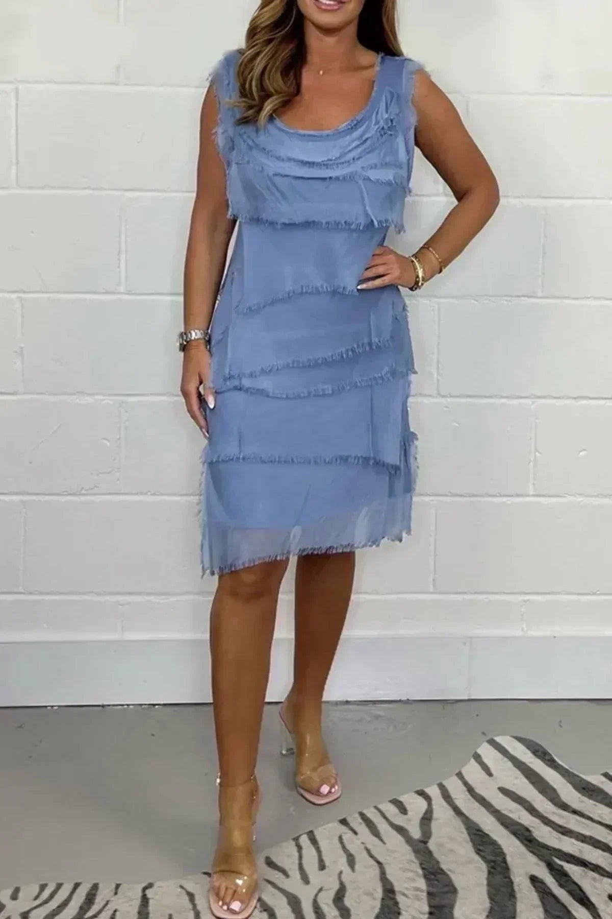 Lena™ | Lockeres ärmelloses Kleid