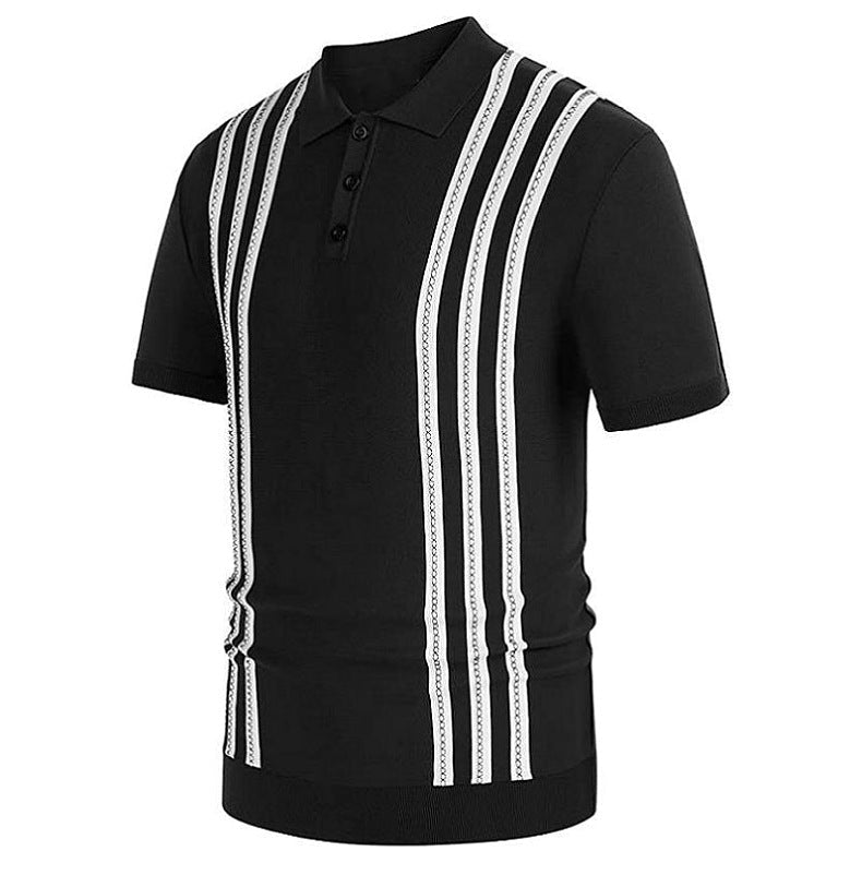 Savrani™ | Gestreiftes Polo-Shirt.