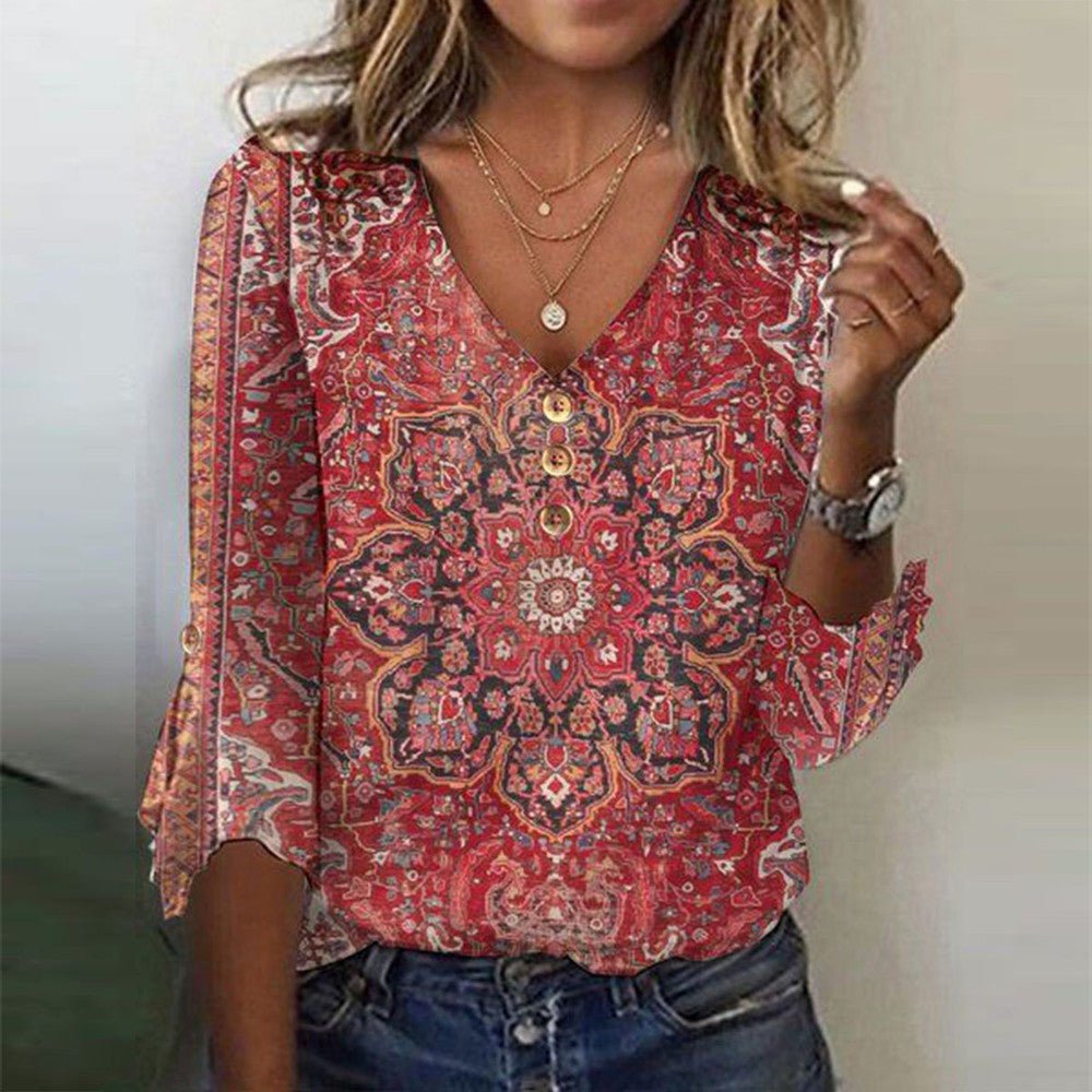 Karina | Vintage Boho Bluse