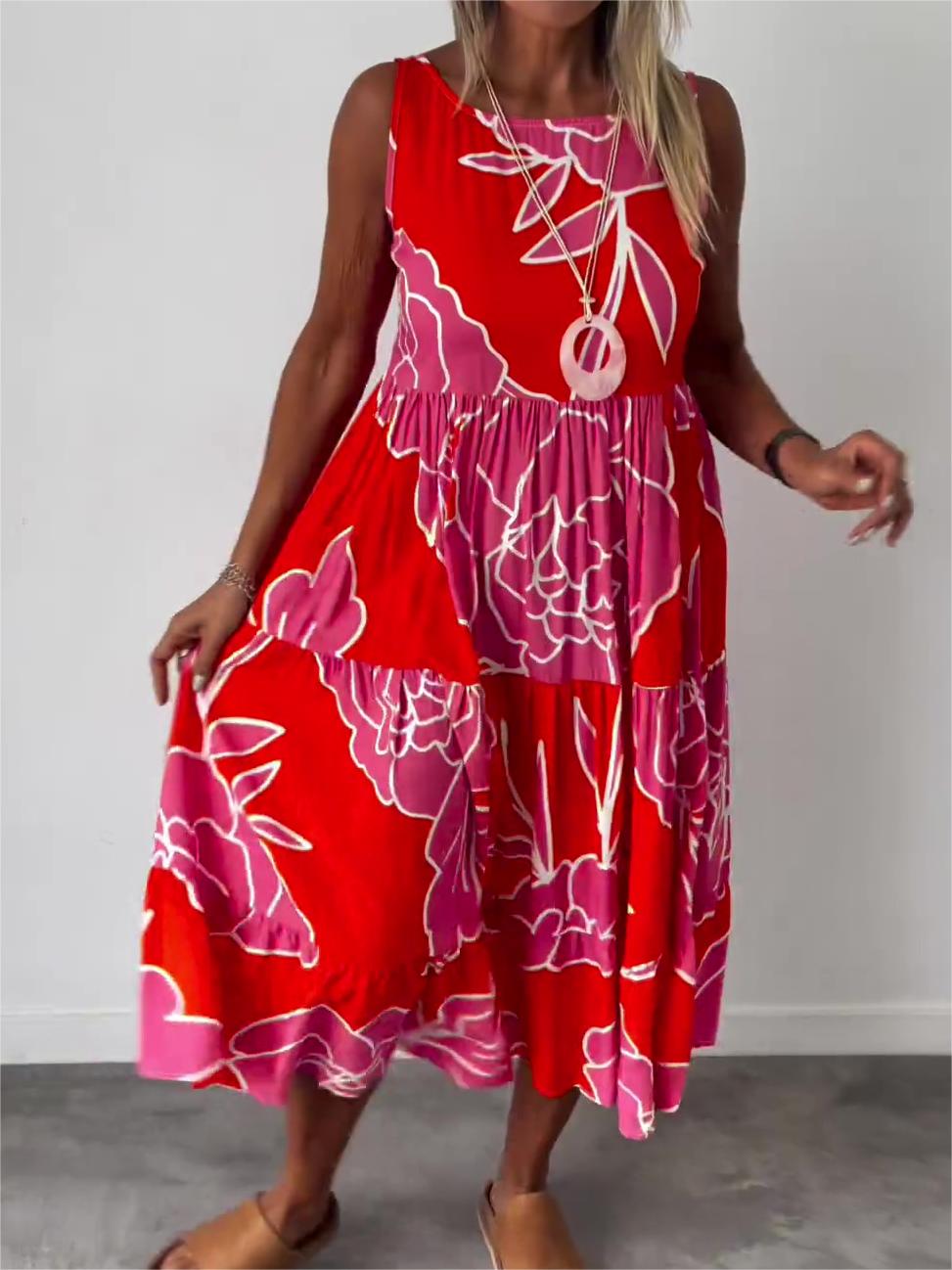 Avelora | Maxikleid, Das Sich Ausdehnt