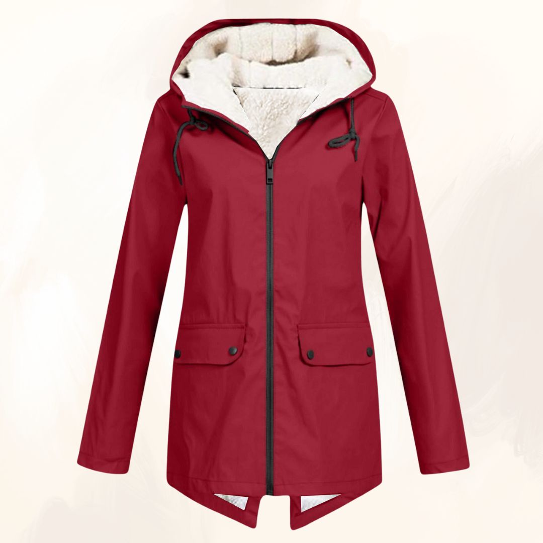 Diane | Verlängerte Winterjacke mit weichem Fell