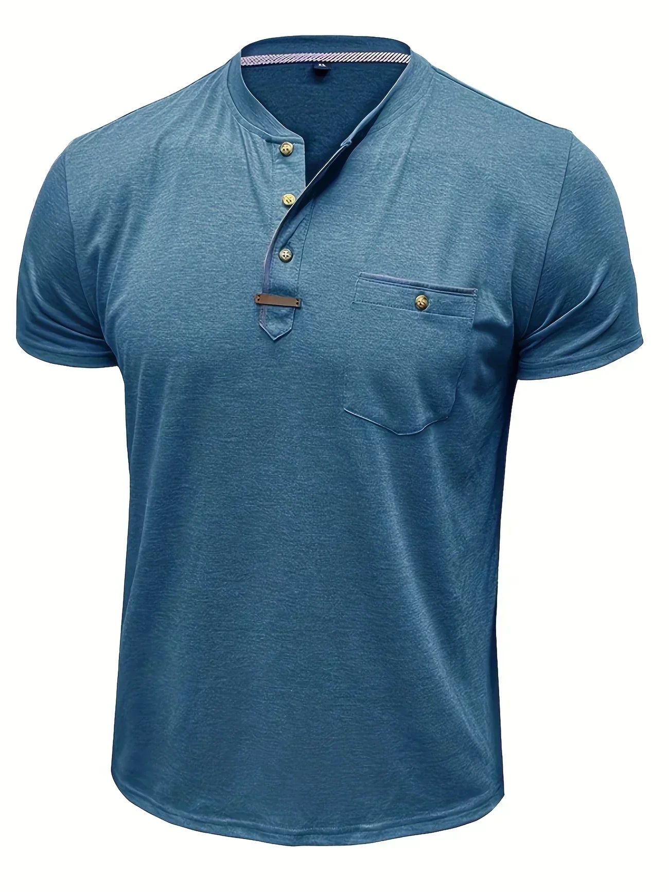 Savrani™ | Elegantes T-Shirt mit Rundhalsausschnitt und Tasche