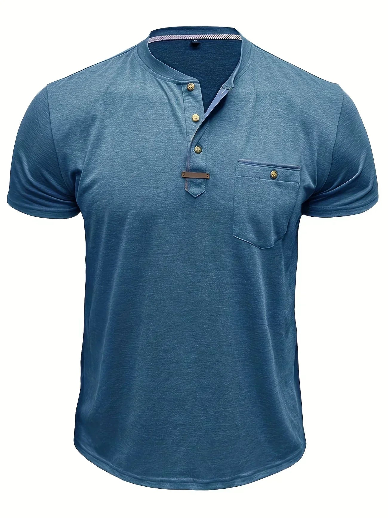 Savrani™ | Elegantes T-Shirt mit Rundhalsausschnitt und Tasche