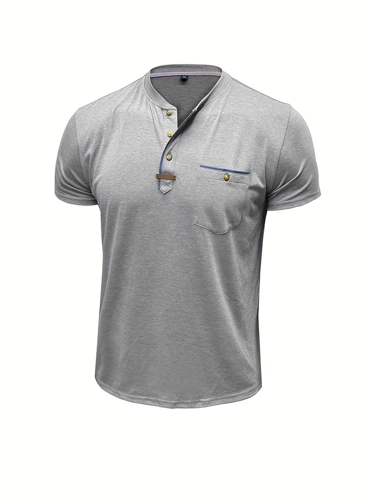 Savrani™ | Elegantes T-Shirt mit Rundhalsausschnitt und Tasche
