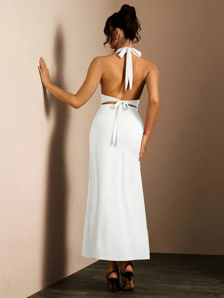 Danuta | Abendkleid Maxi mit Schlitz