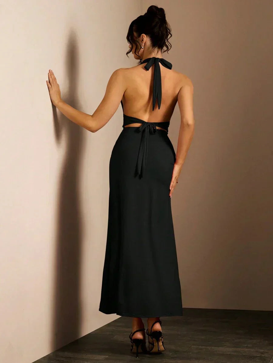 Danuta | Abendkleid Maxi mit Schlitz
