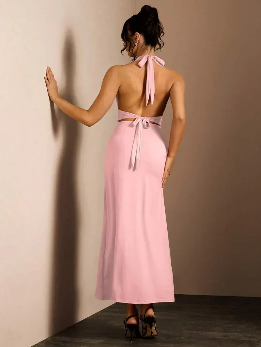 Danuta | Abendkleid Maxi mit Schlitz
