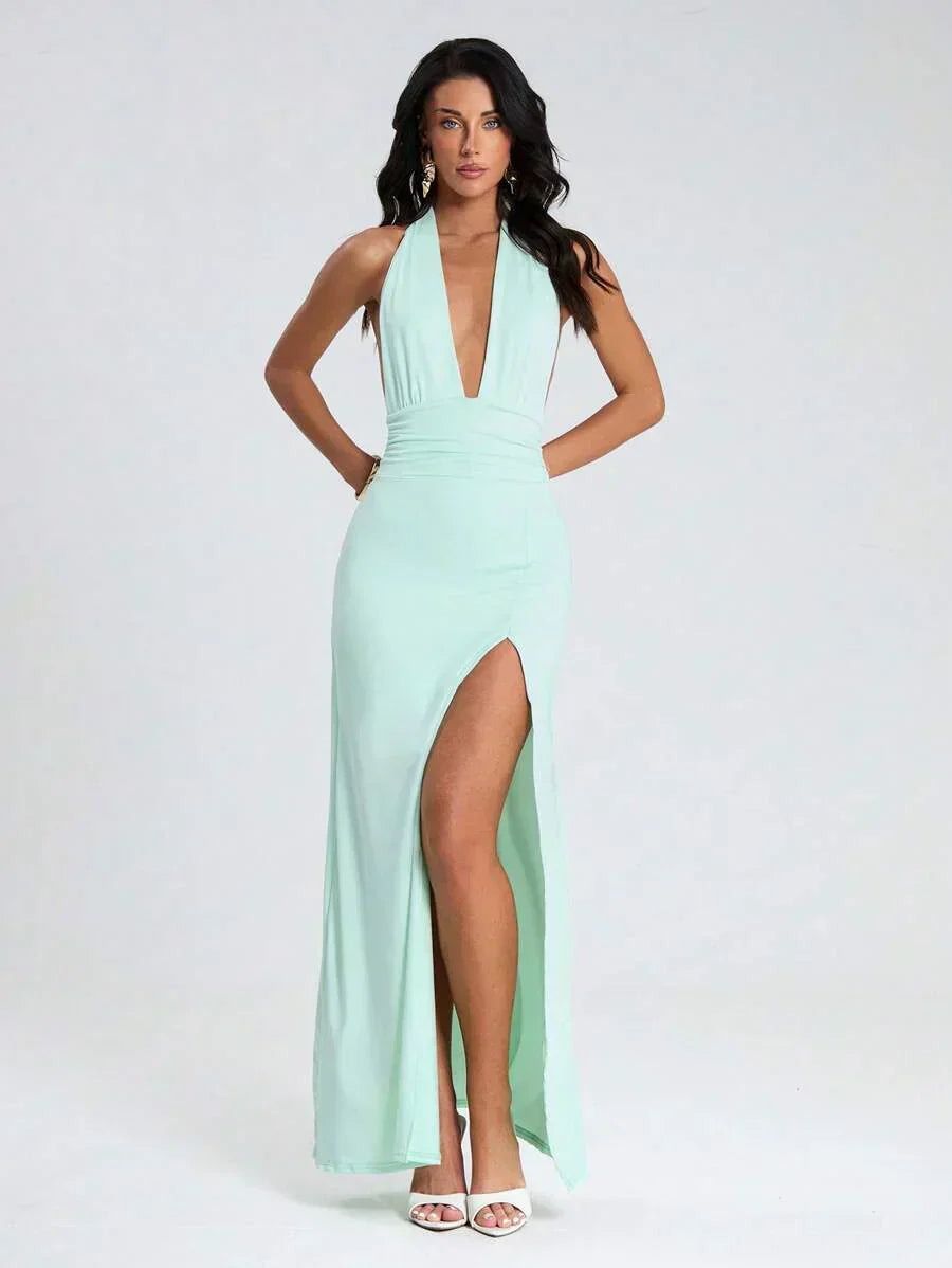 Danuta | Abendkleid Maxi mit Schlitz