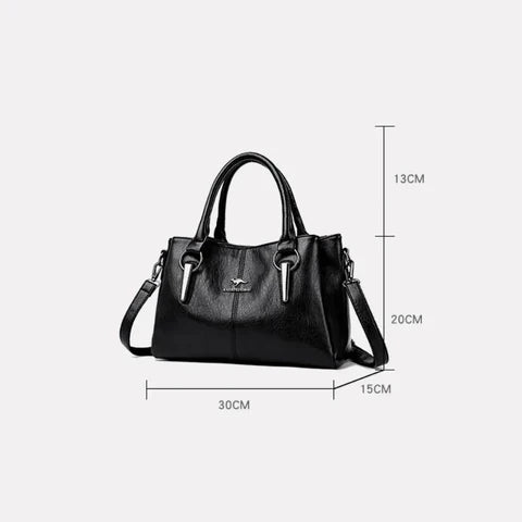 Mary Jane™ | Schultertasche aus weichem Leder