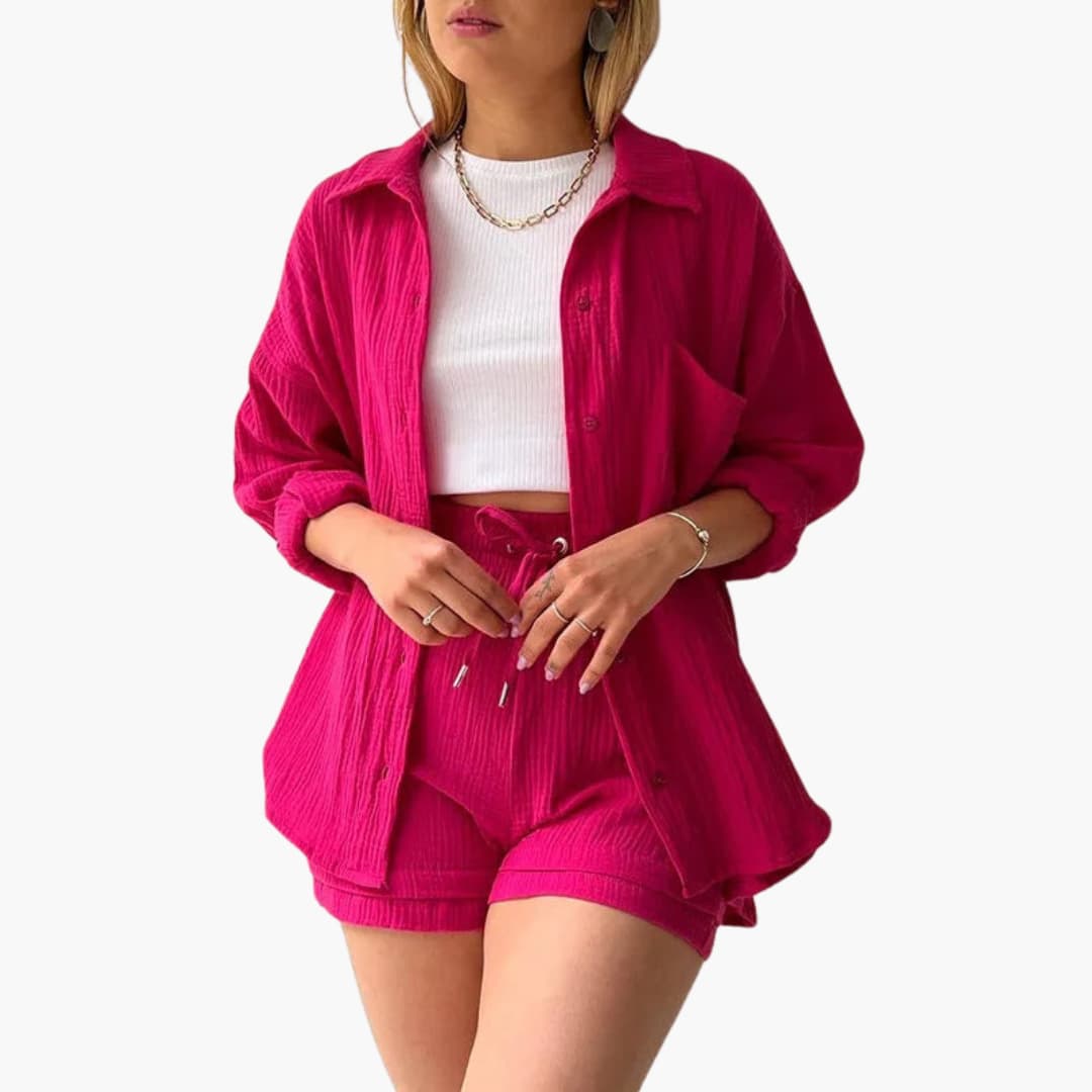 Aurélie | Elegantes und Lässiges Zweiteiliges Set