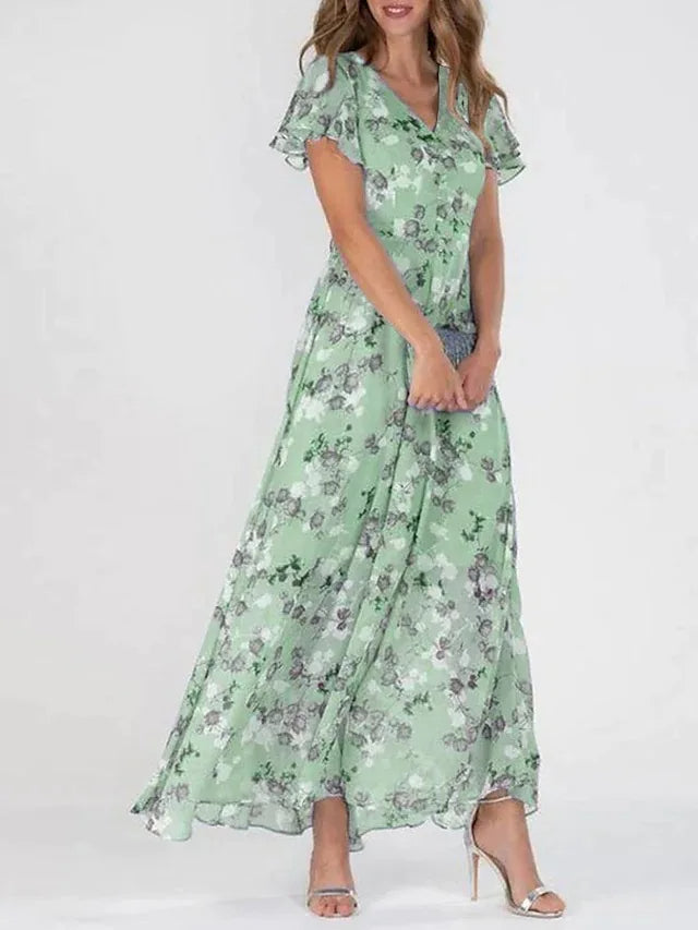 Katarzyna - Glamour Kleid, das den Bauch verdeckt
