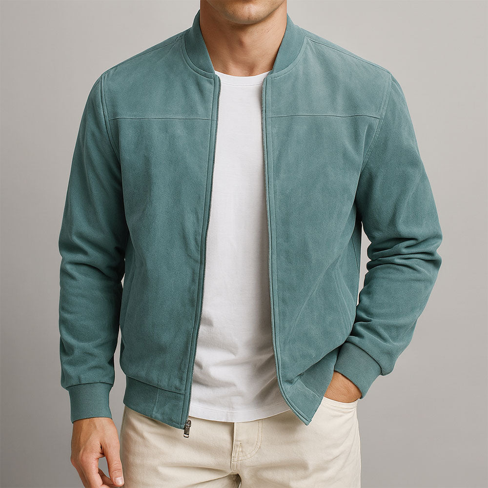 Edvin – Klassische Wildlederjacke