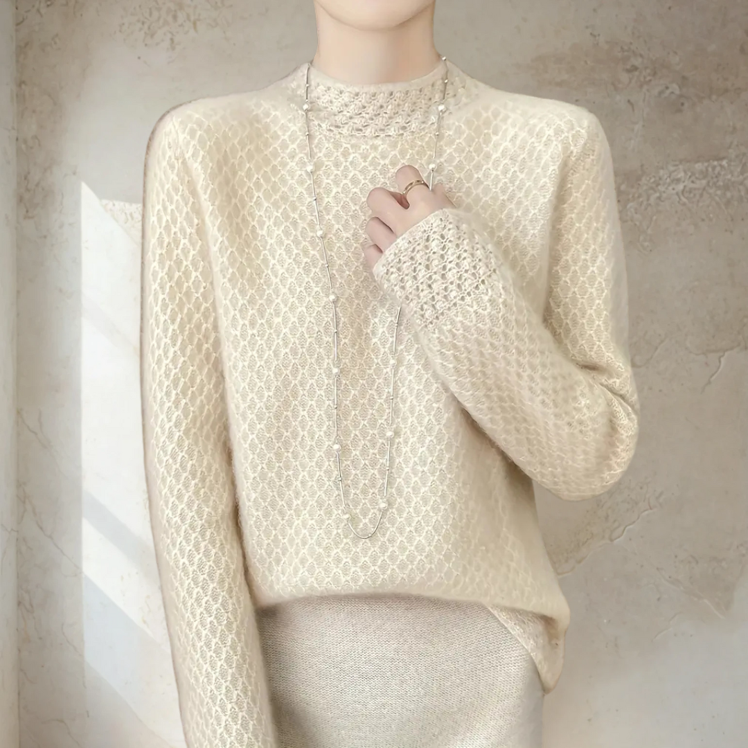 Jean | Eleganter Pullover mit raffinierten Texturen