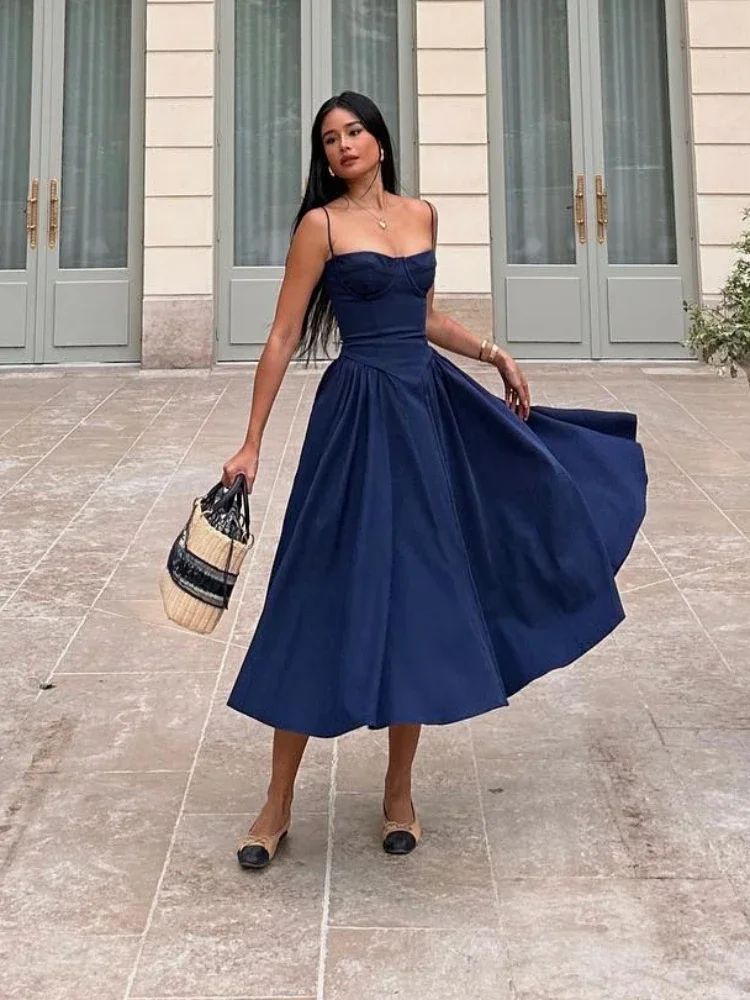 Giuseppa | Elegantes Midi-Kleid