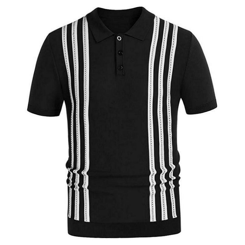 Savrani™ | Gestreiftes Polo-Shirt.