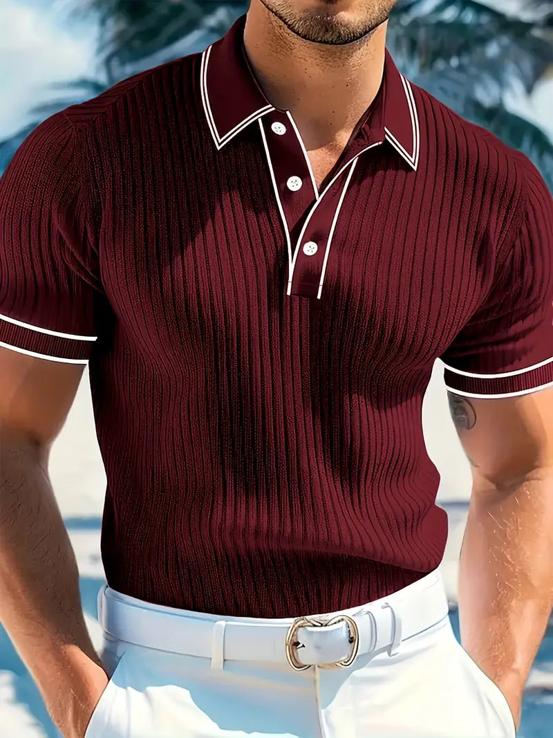 Savrani™ | Elegantes Polo mit kurzen Ärmeln
