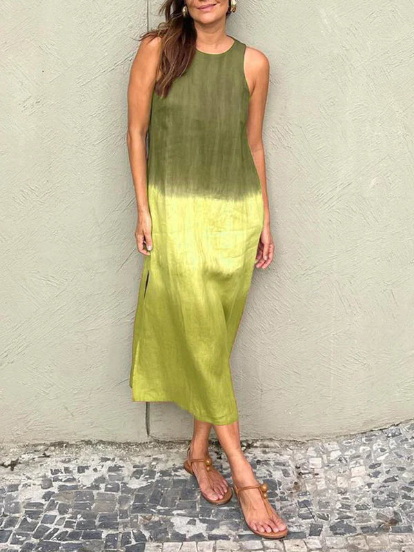 Mira™ | Elegantes Kleid mit fließendem Farbverlauf