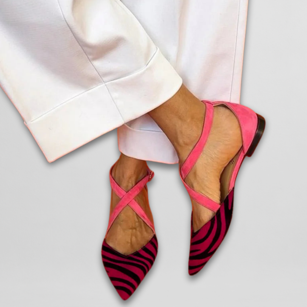 Élise™ | Ballerinas mit Riemen