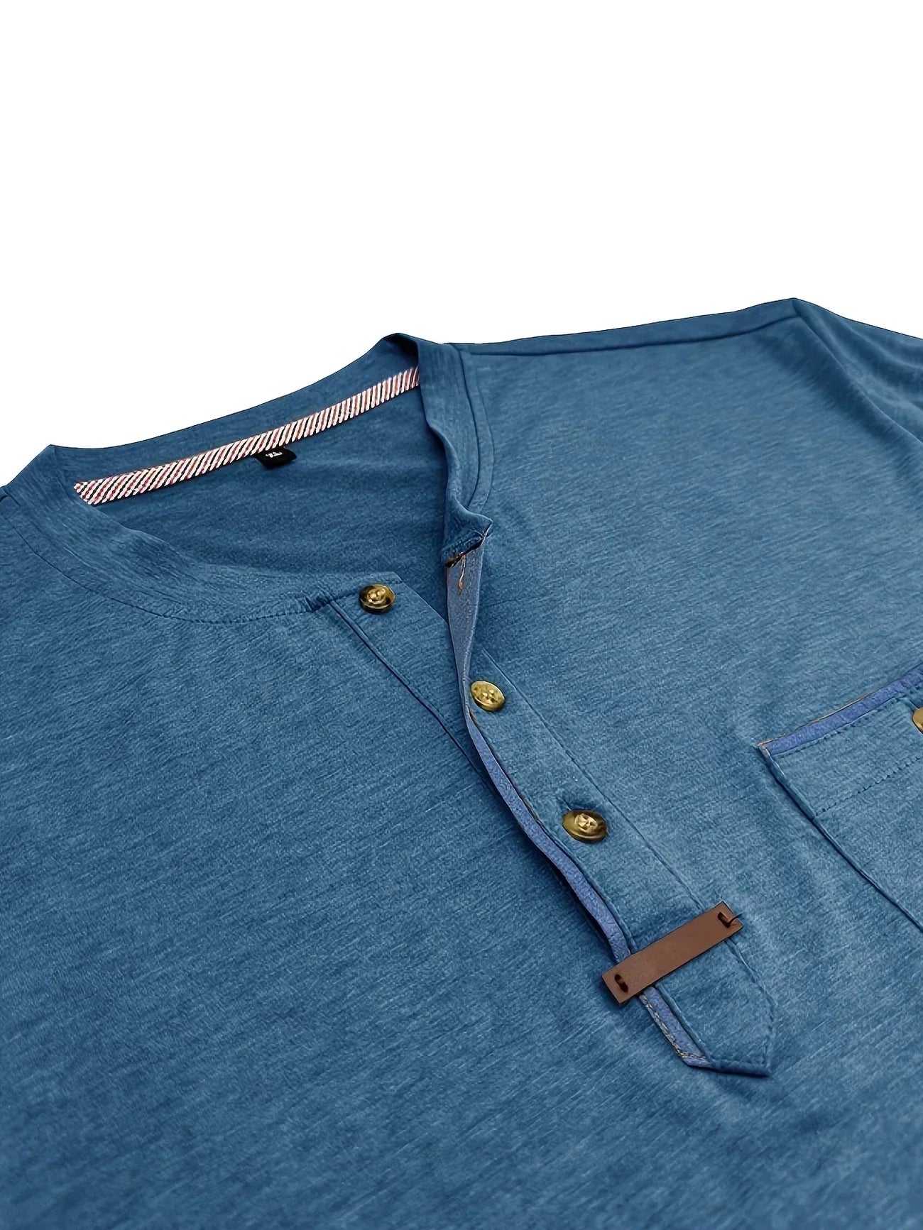 Savrani™ | Elegantes T-Shirt mit Rundhalsausschnitt und Tasche