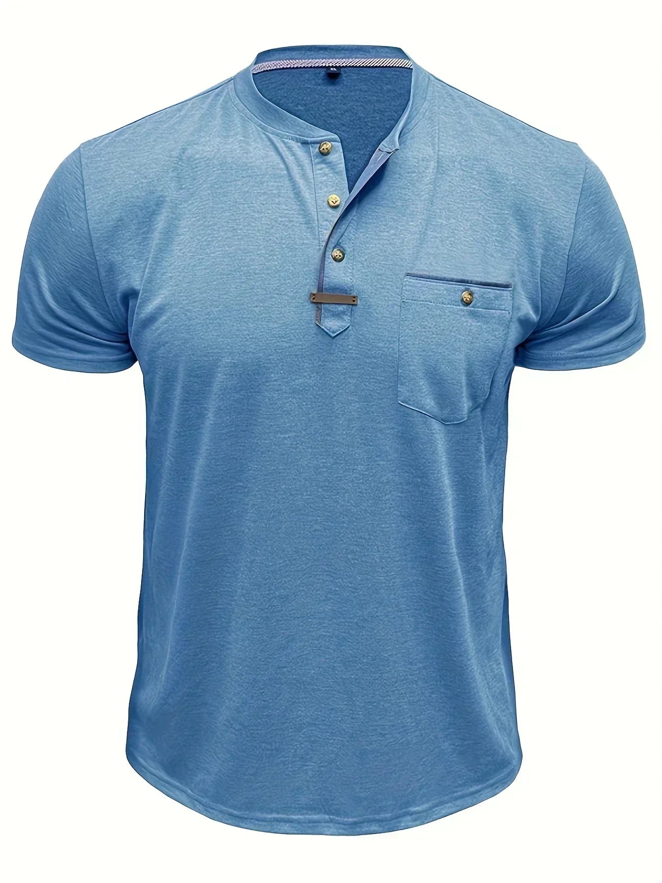 Savrani™ | Elegantes T-Shirt mit Rundhalsausschnitt und Tasche