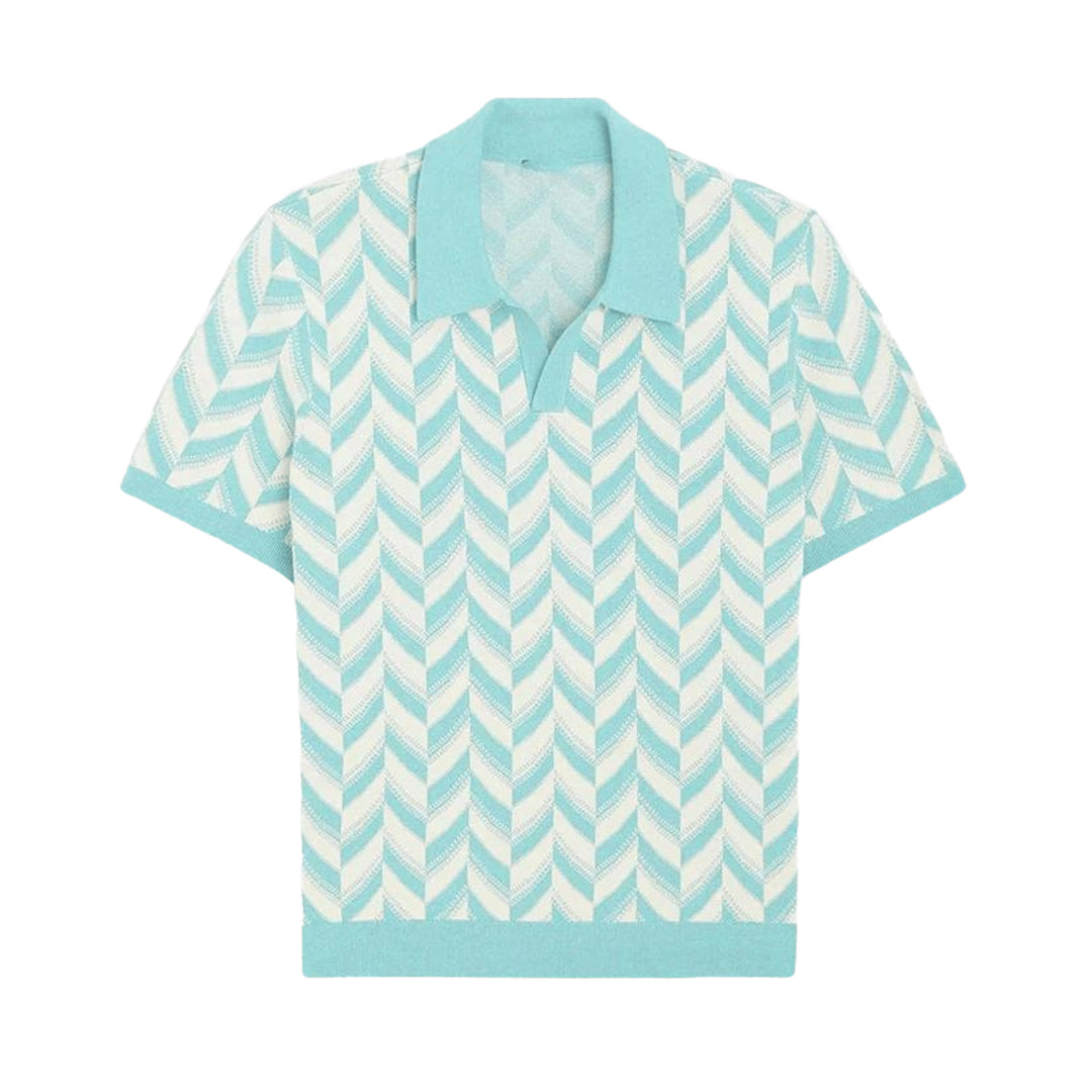 Savrani™ | Polo mit V-Kragen
