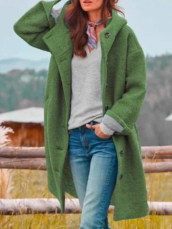 Amelie - Stylische lange Winterjacke