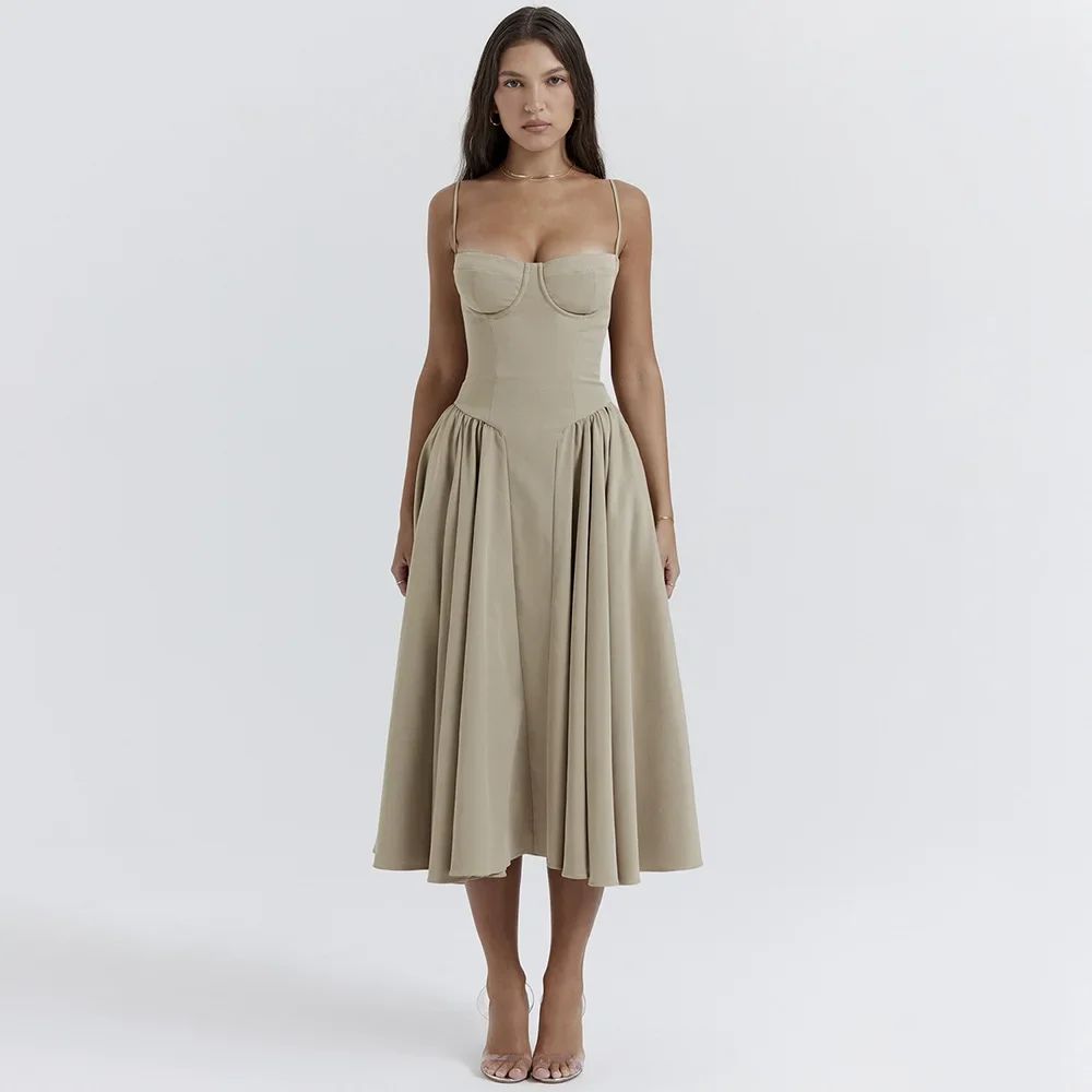 Giuseppa | Elegantes Midi-Kleid