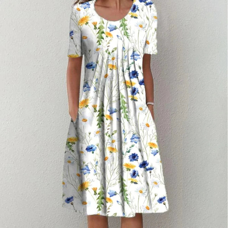 Gigi | Elegantes Blumenkleid