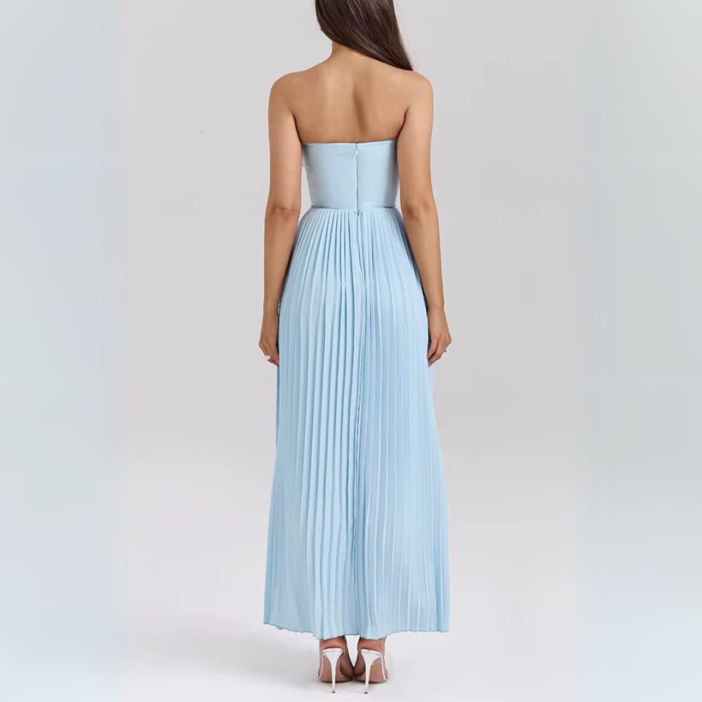 Kalinda | Elegantes Plissiertes Kleid