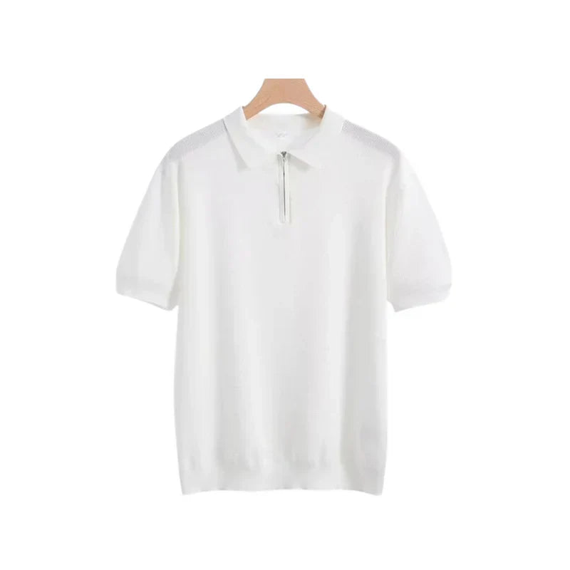 Savrani™ | Polo mit Reißverschluss Marbella