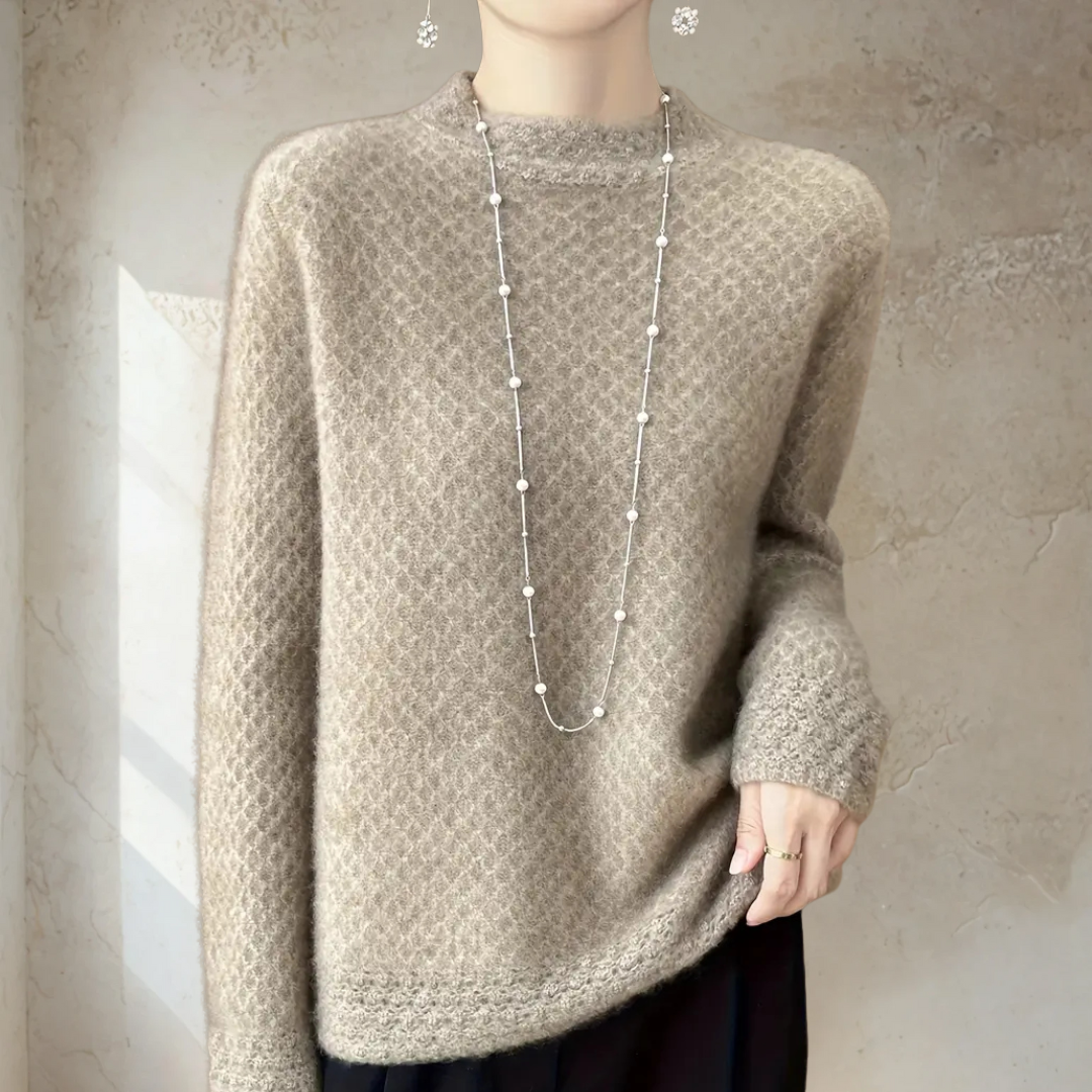 Jean | Eleganter Pullover mit raffinierten Texturen