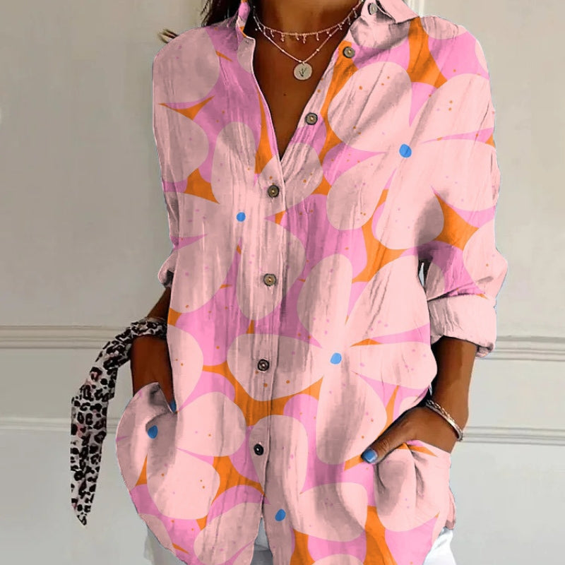 Diane | Elegante Künstlerische Bluse