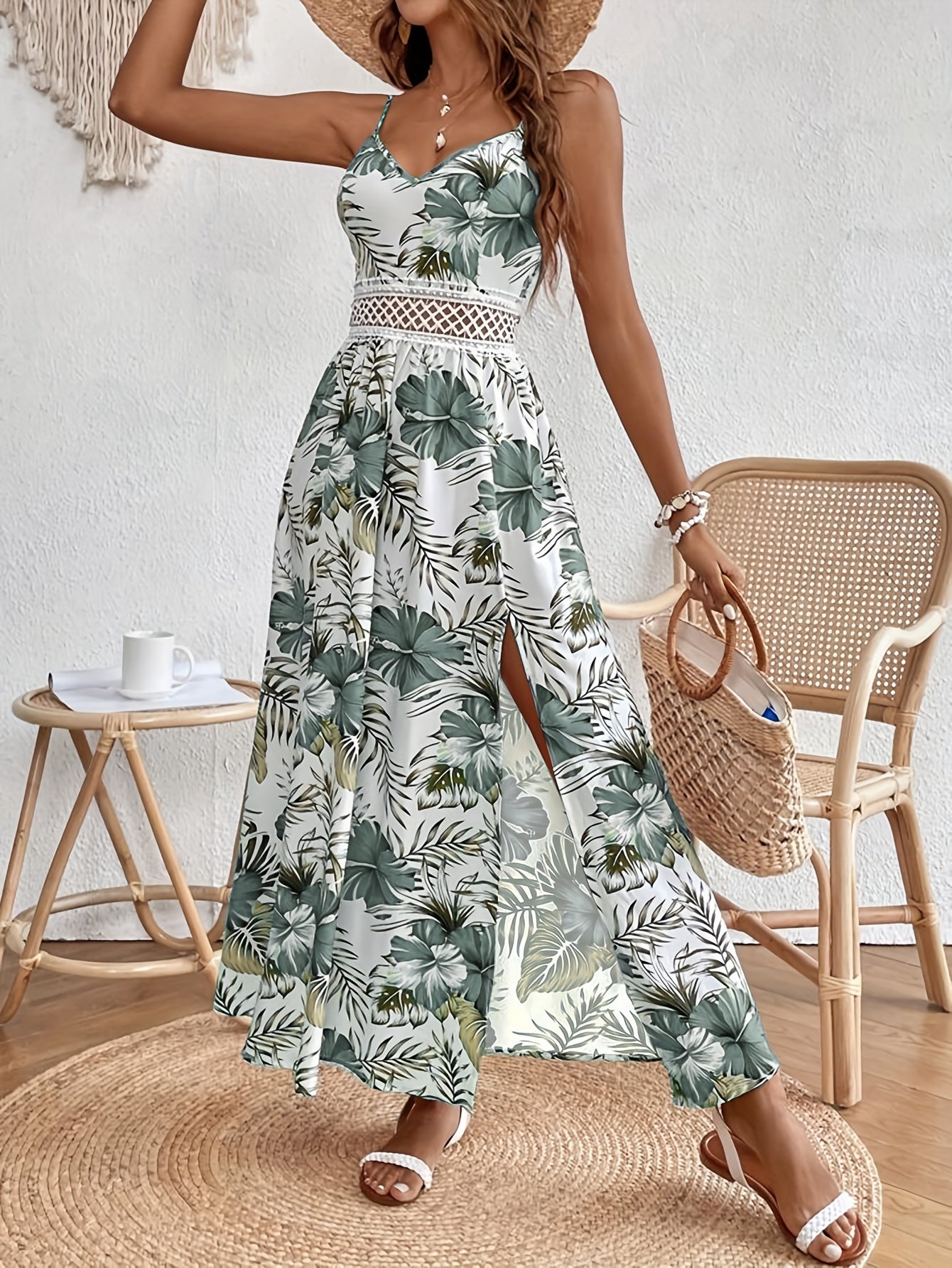 Kalina | Tropisches Maxikleid