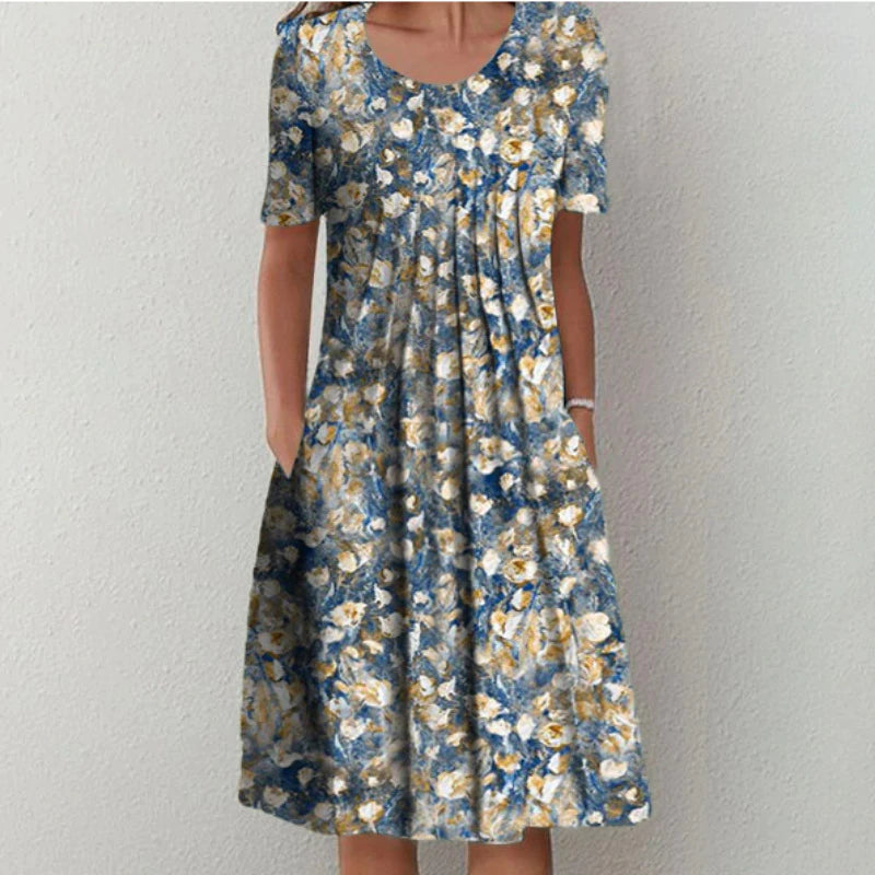 Gigi | Elegantes Blumenkleid