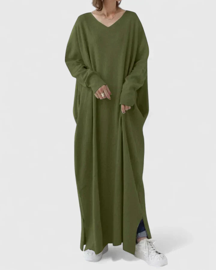 Gryelle | Raffiniertes Kleid für kältere Tage