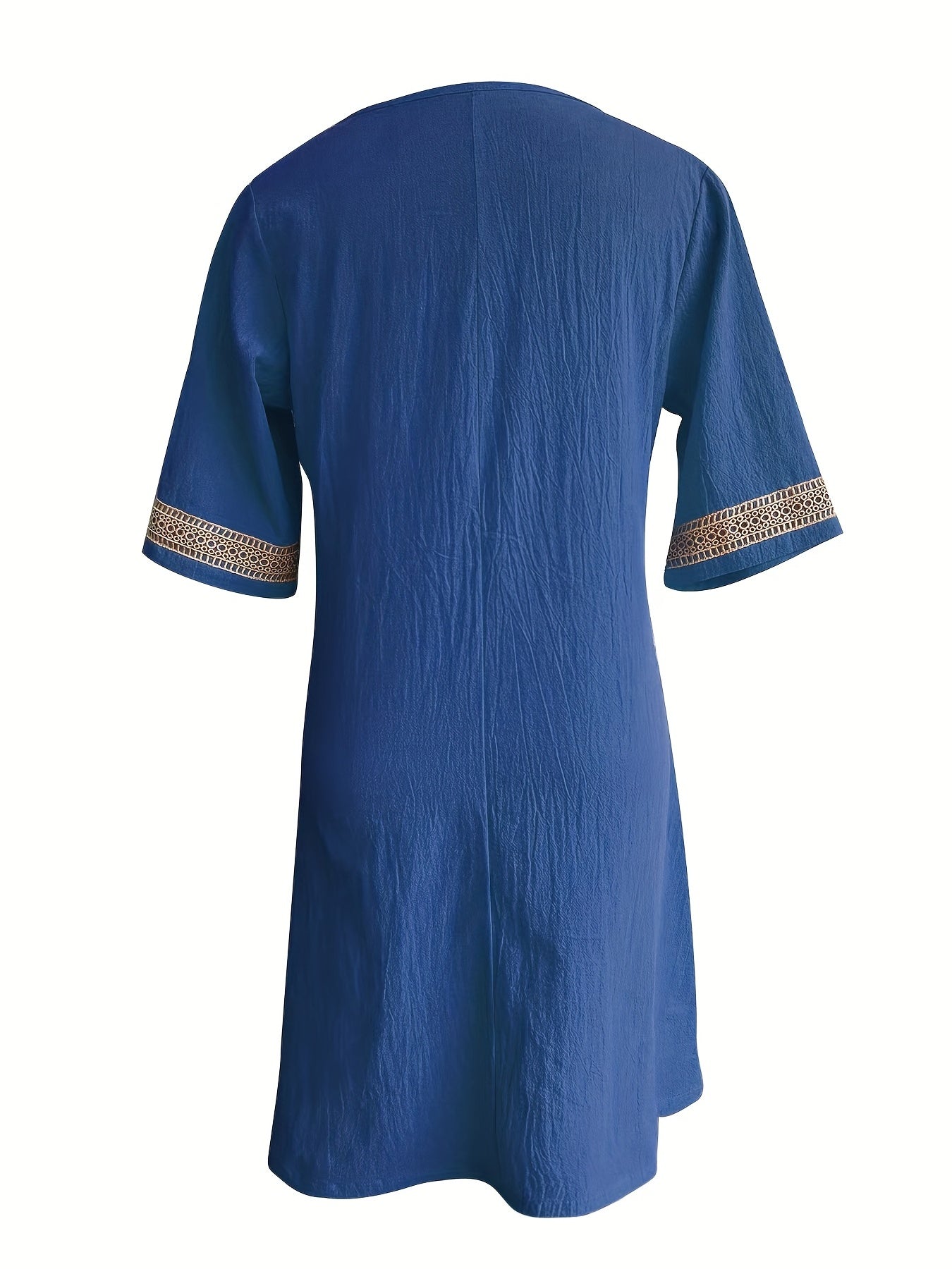 Izabela | Kleid mit Spitzen-Ausschnitt