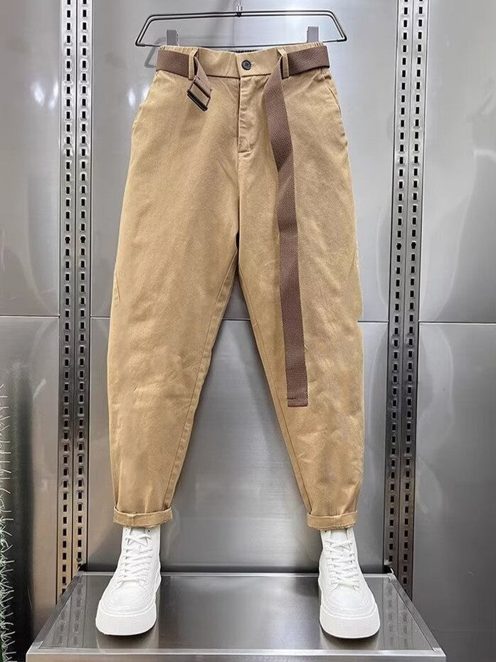 Laurent™ | Capri-Hose mit Gürtel