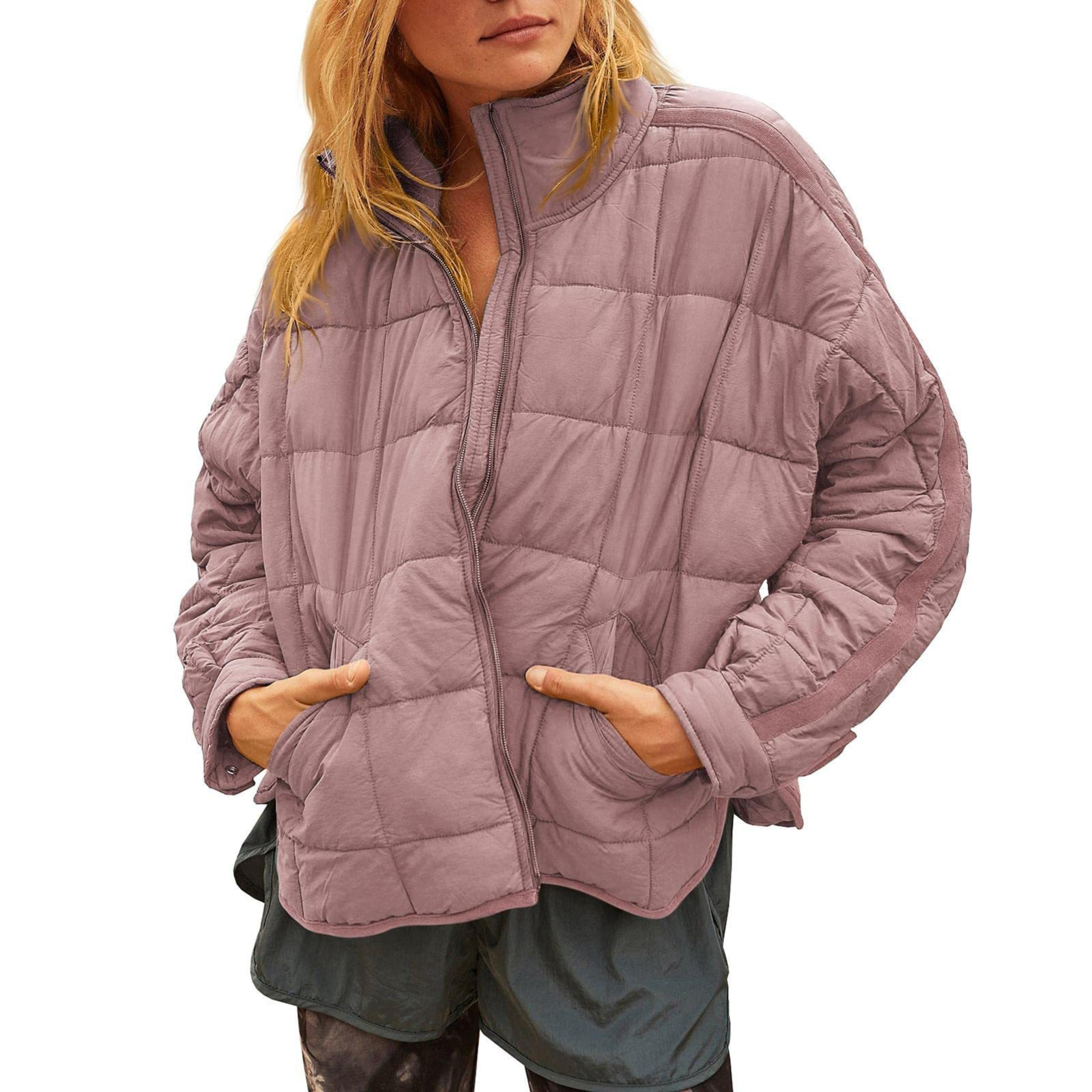 April™ – Leichte Kompakte Daunenjacke mit Reißverschluss