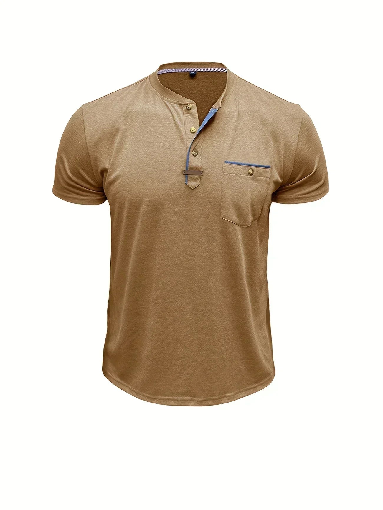 Savrani™ | Elegantes T-Shirt mit Rundhalsausschnitt und Tasche