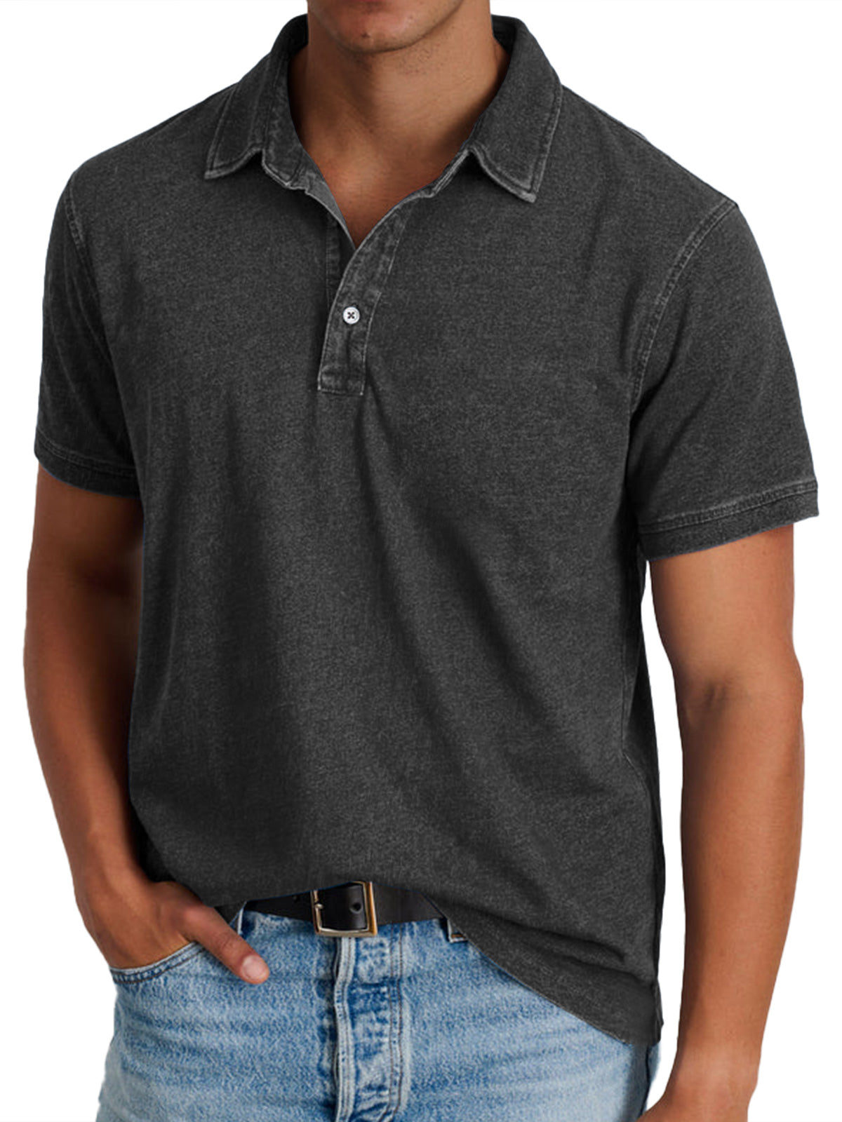 Savrani™ - Polo mit Kragen für Männer