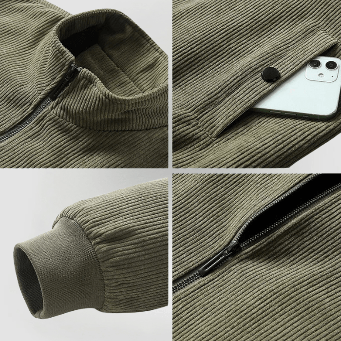 Finley · JACKEN AUS CORD MIT FLEECE