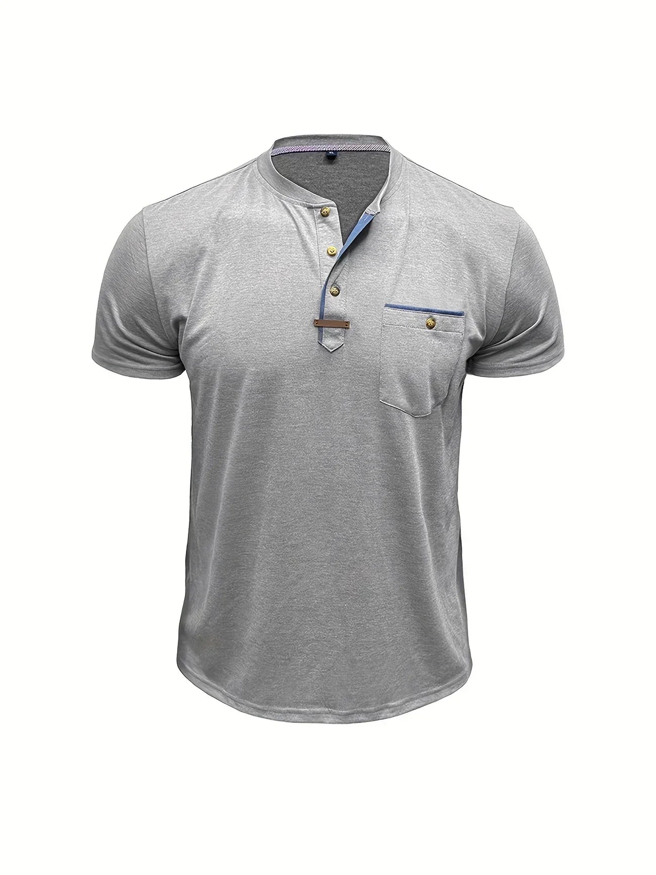 Savrani™ | Elegantes T-Shirt mit Rundhalsausschnitt und Tasche