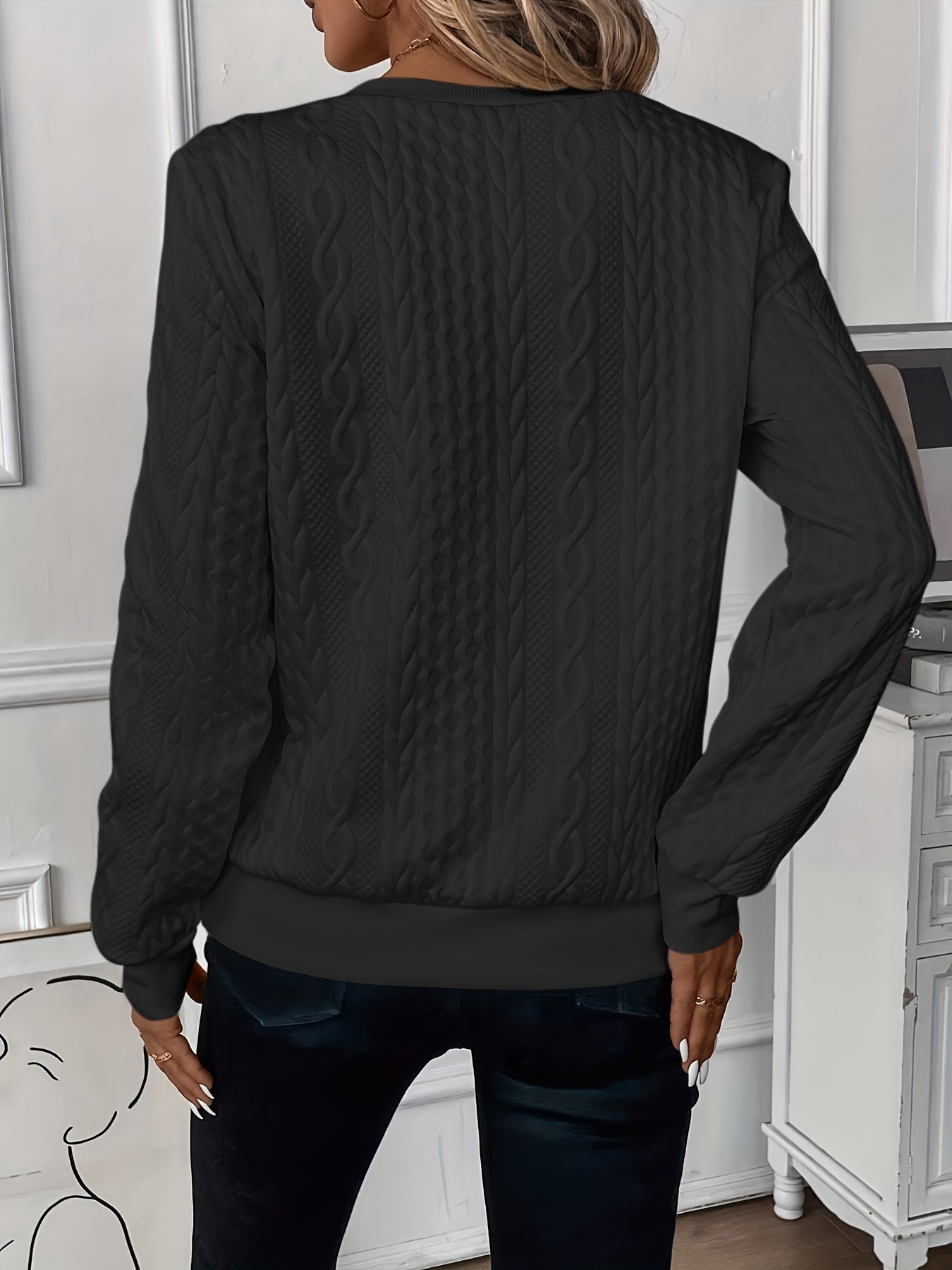 Julia | Eleganter Strickpullover mit Reißverschluss