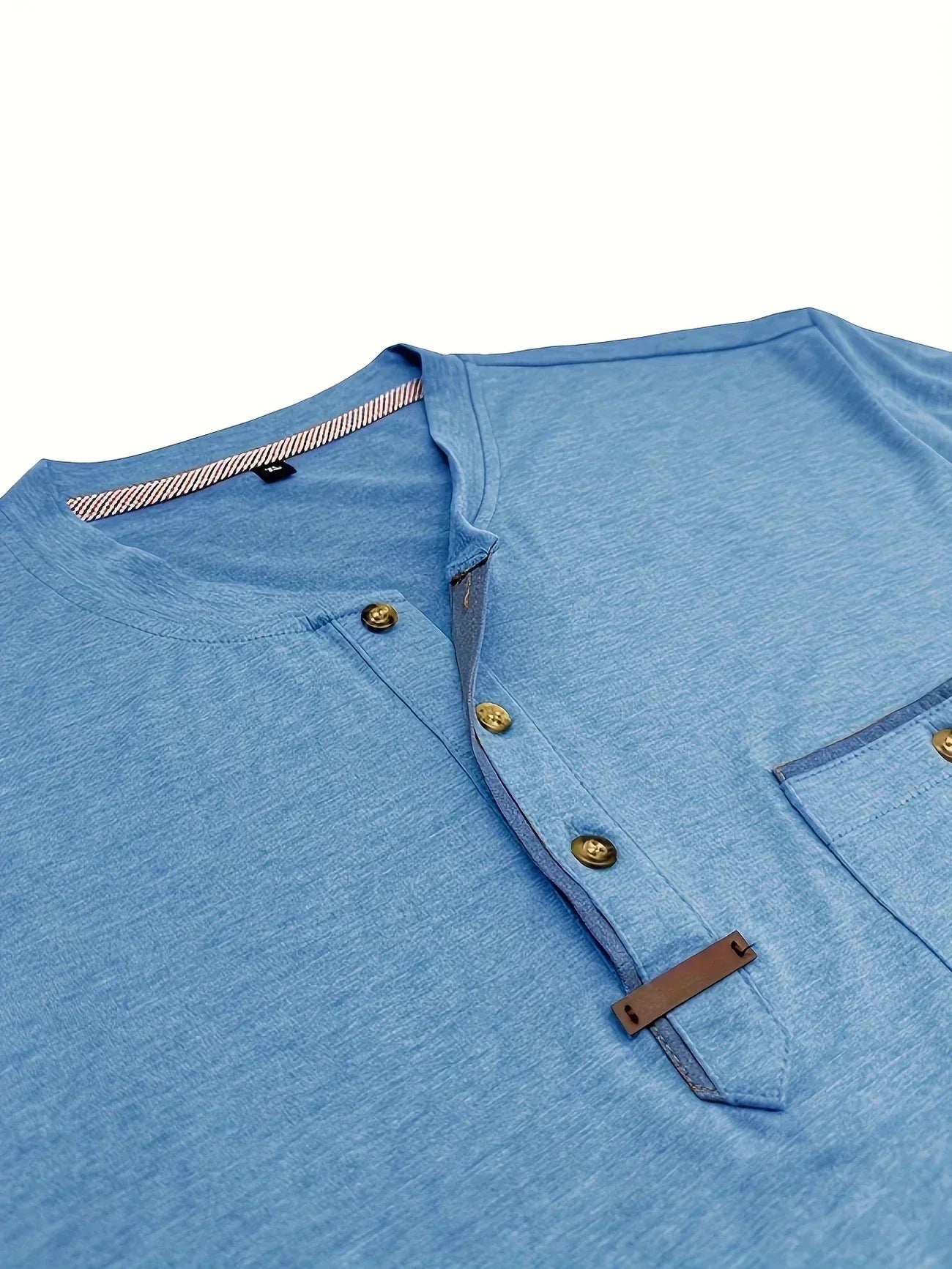 Savrani™ | Elegantes T-Shirt mit Rundhalsausschnitt und Tasche
