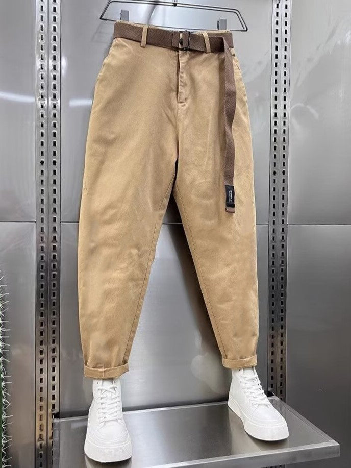 Laurent™ | Capri-Hose mit Gürtel