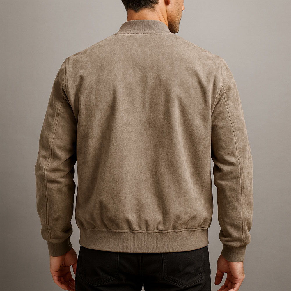 Edvin – Klassische Wildlederjacke