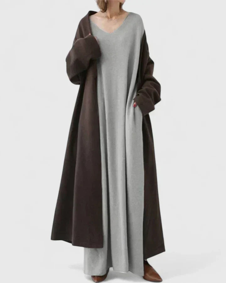 Gryelle | Raffiniertes Kleid für kältere Tage