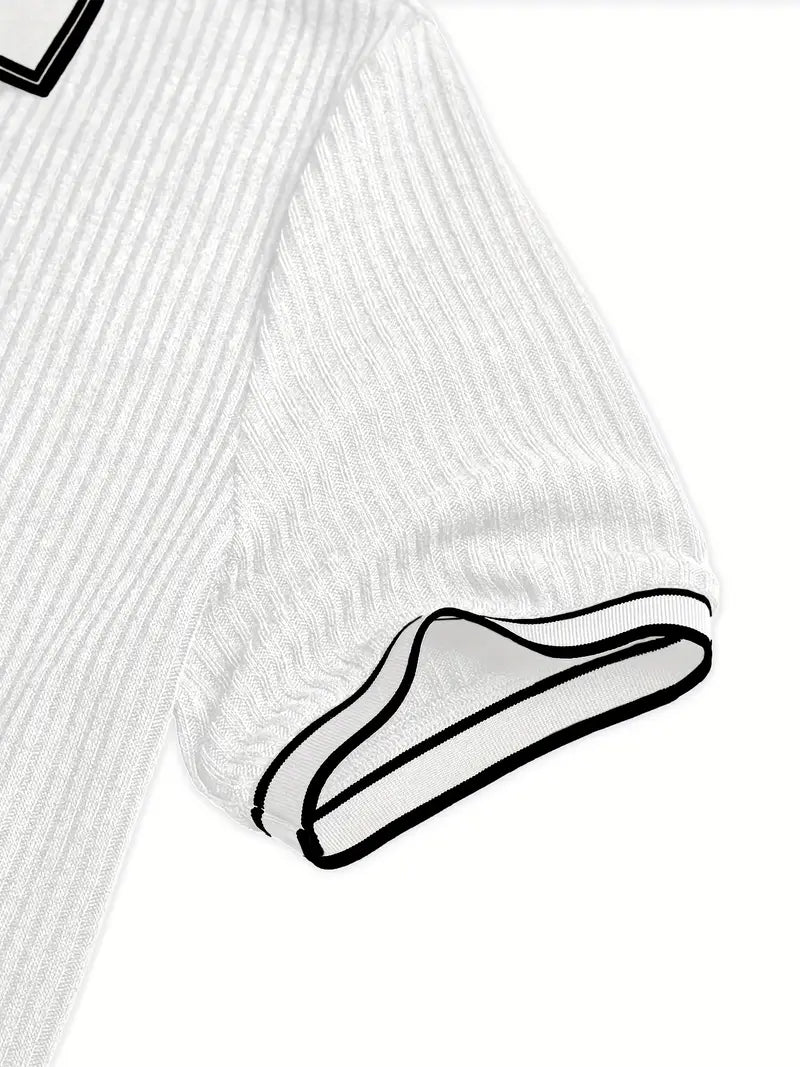 Savrani™ | Elegantes Polo mit kurzen Ärmeln