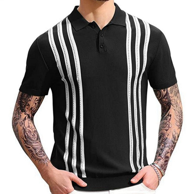 Savrani™ | Gestreiftes Polo-Shirt.