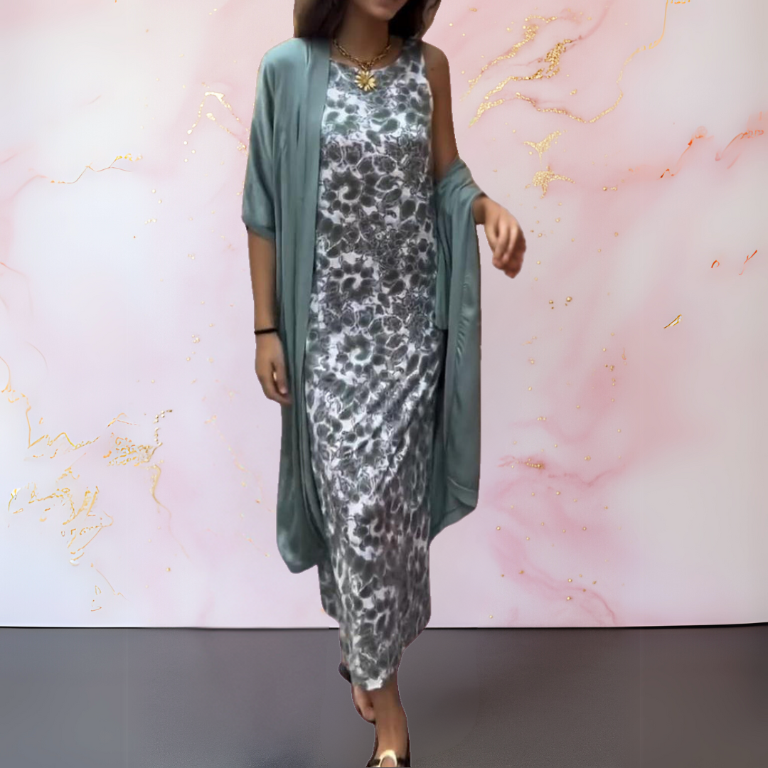 Melanie | Elegantes Kleid mit Weste
